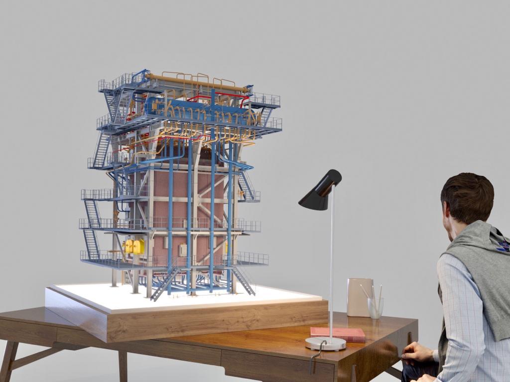 Промышленный макет, Макет завода