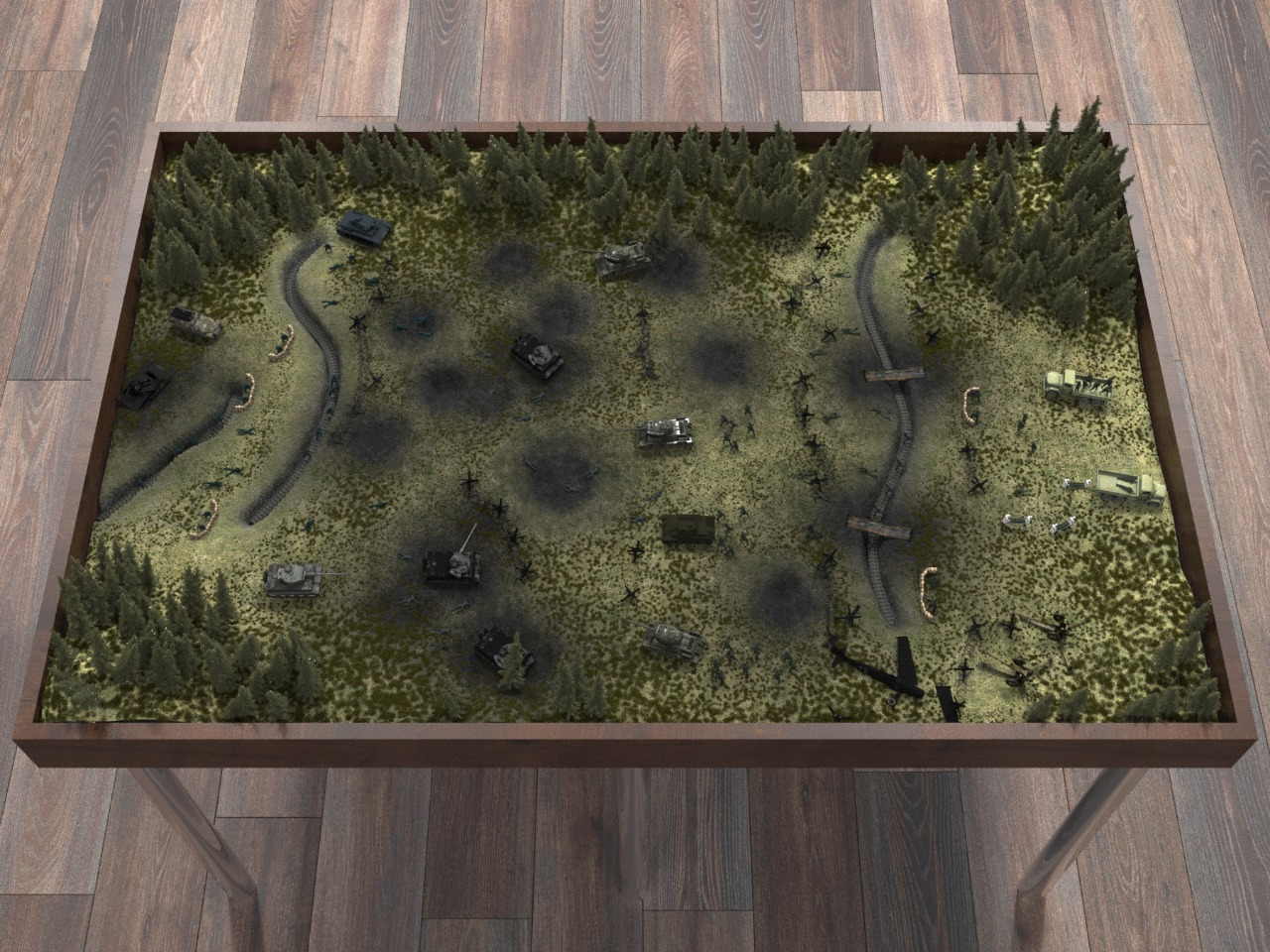 Макет для музея